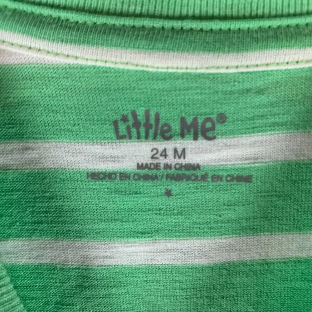 Little Me Baby Boys Long-Sleeve Striped T-Shirt & Jogger Pants‎ Set Size 24M NWT
